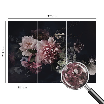 Fotomurale 3D Composizione floreale