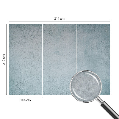 Carta da parati panoramica effetto 3D Terreni grigi