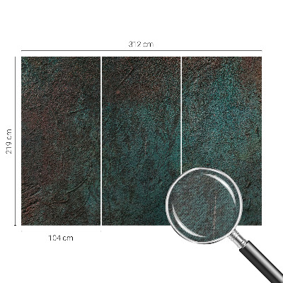 Carta da parati cameretta Superficie rustica