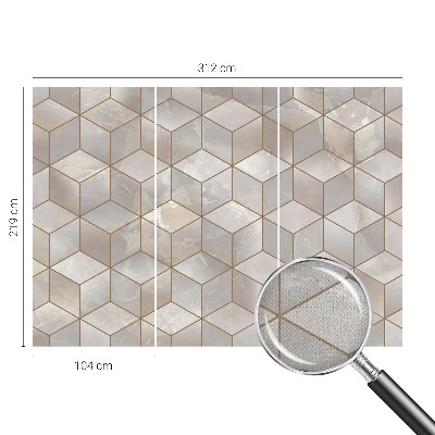 Fotomurale per bambini Mosaico geometrico