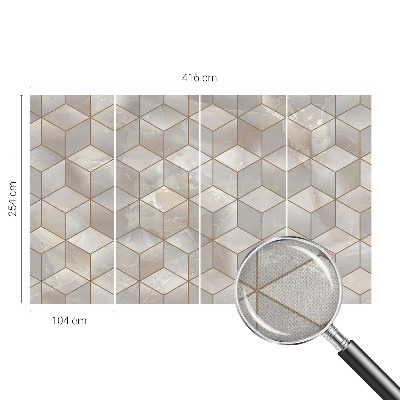 Fotomurale per bambini Mosaico geometrico