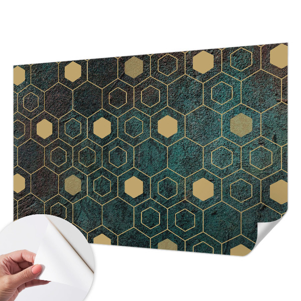 Fotomurale adesivo Esagoni geometrici
