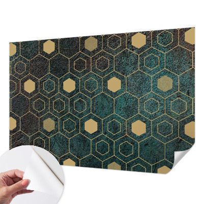 Fotomurale adesivo Esagoni geometrici