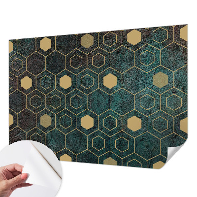 Fotomurale adesivo Esagoni geometrici