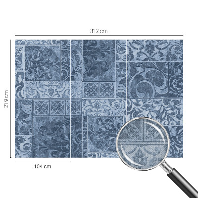 Carta da parati 3D Ornamenti per piante