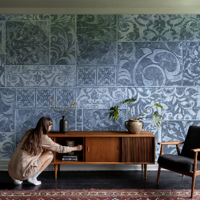 Carta da parati 3D Ornamenti per piante