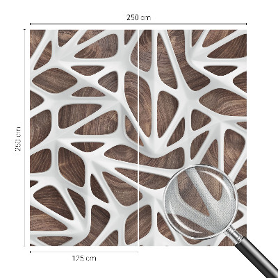 Carta da parati panoramica effetto 3D Armonia dinamica