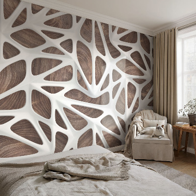 Carta da parati panoramica effetto 3D Armonia dinamica