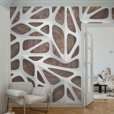 Carta da parati panoramica effetto 3D Armonia dinamica