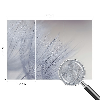 Carta da parati per cameretta dente di leone rugiadoso