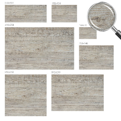 Carta da parati 3D Anelli di legno