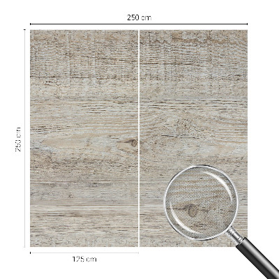 Carta da parati 3D Anelli di legno