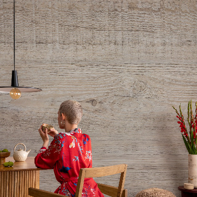 Carta da parati 3D Anelli di legno