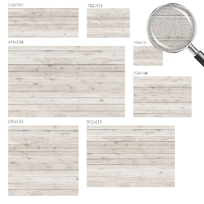 Carta da parati effetto profondità Legno naturale