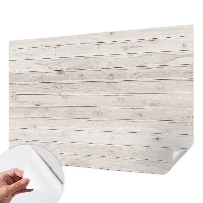 Carta da parati effetto profondità Legno naturale