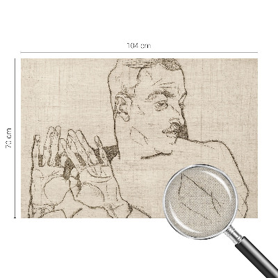 Carta da parati panoramica effetto 3D Un carattere distintivo