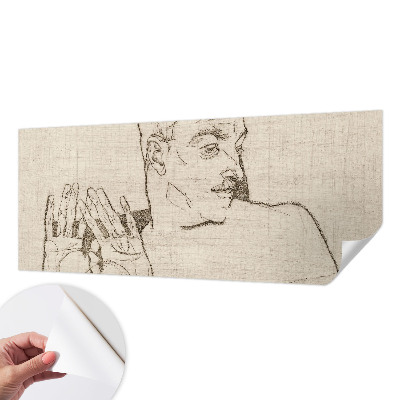 Carta da parati panoramica effetto 3D Un carattere distintivo