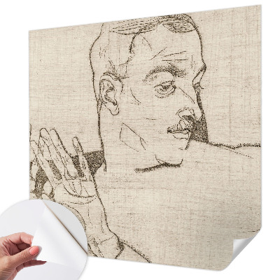 Carta da parati panoramica effetto 3D Un carattere distintivo