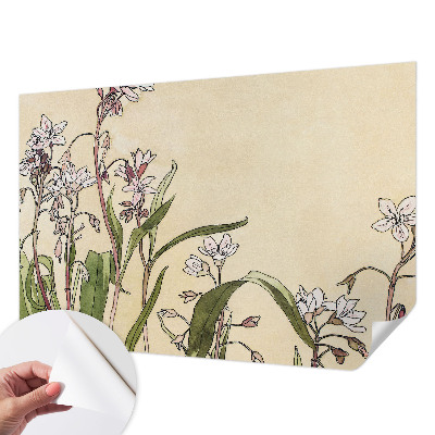 Fotomurale effetto 3D Eleganza floreale