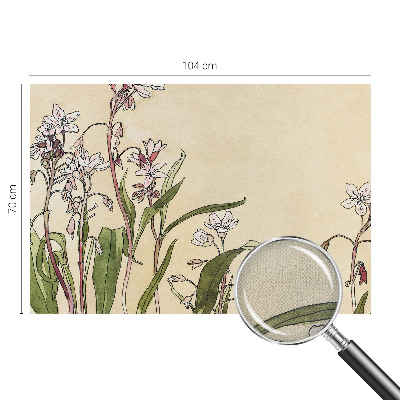 Fotomurale effetto 3D Eleganza floreale