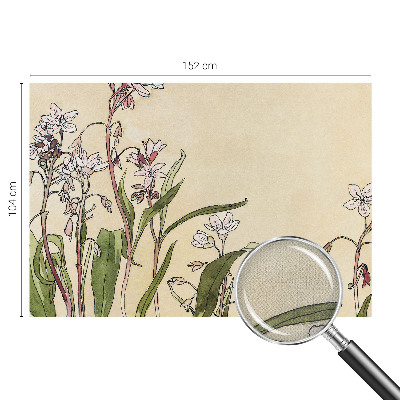 Fotomurale effetto 3D Eleganza floreale