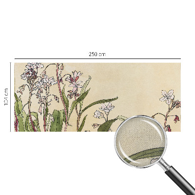 Fotomurale effetto 3D Eleganza floreale