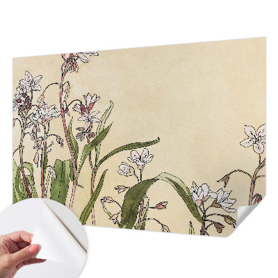Fotomurale effetto 3D Eleganza floreale