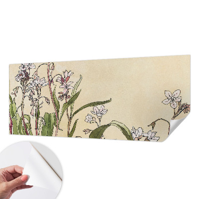 Fotomurale effetto 3D Eleganza floreale