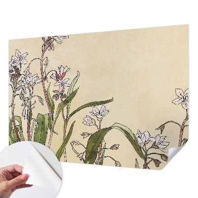 Fotomurale effetto 3D Eleganza floreale