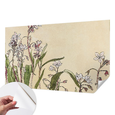 Fotomurale effetto 3D Eleganza floreale