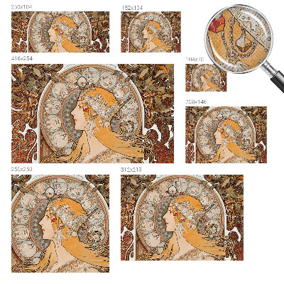 Fotomurale per bambini Eleganza Zodiacale