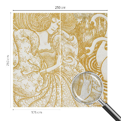 Carta da parati adesiva Eleganza femminile