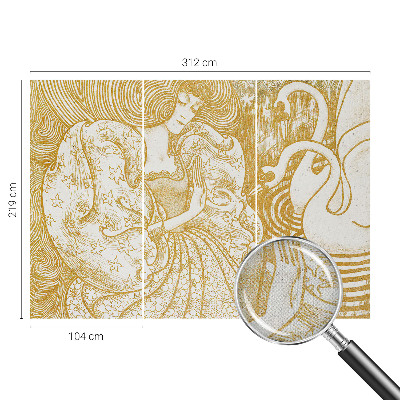 Carta da parati adesiva Eleganza femminile