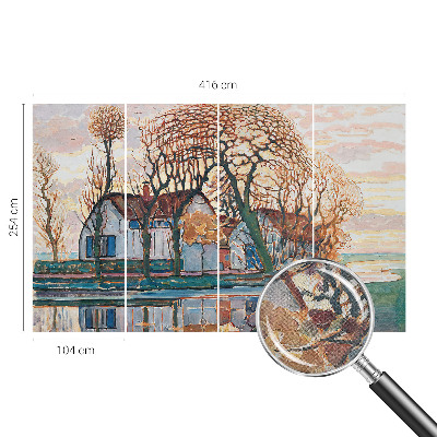 Fotomurale effetto 3D Paesaggio idilliaco