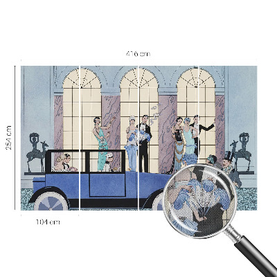 Fotomurale 3D Art déco