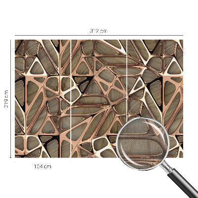 Carta da parati cameretta Modello geometrico