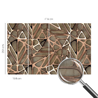 Carta da parati cameretta Modello geometrico