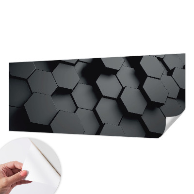Fotomurale per cameretta esagoni 3D