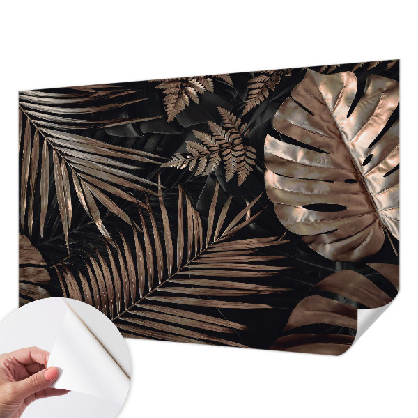 Carta da parati adesiva foglie esotiche