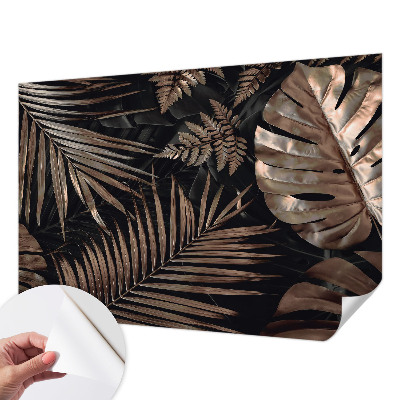 Carta da parati adesiva foglie esotiche