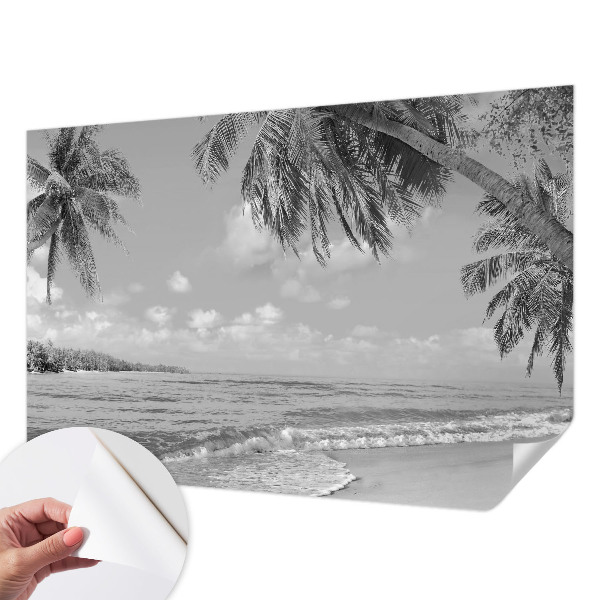Fotomurale effetto 3D Paradiso tropicale