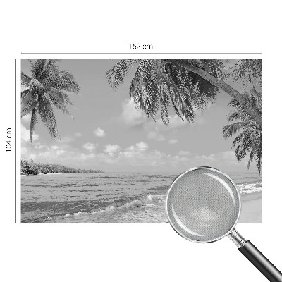 Fotomurale effetto 3D Paradiso tropicale