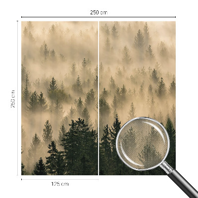 Fotomurale per cameretta Nebbia forestale