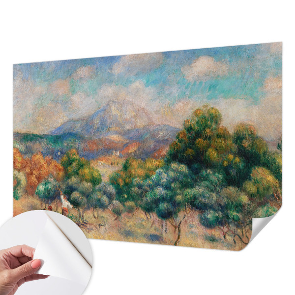 Fotomurale per bambini paesaggio montano