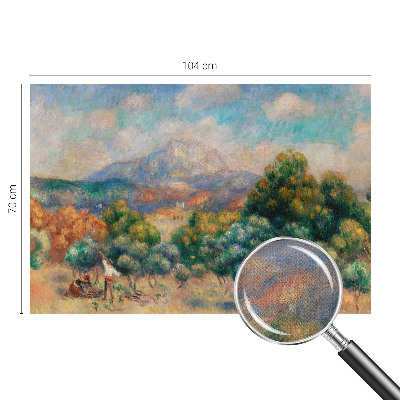 Fotomurale per bambini paesaggio montano