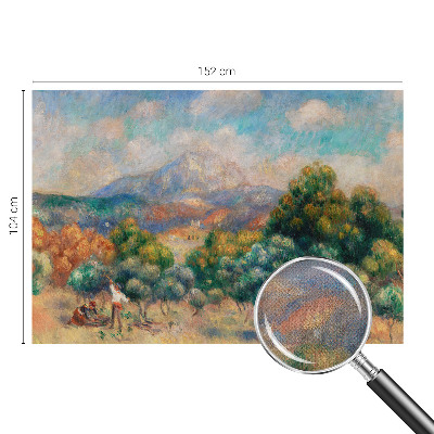 Fotomurale per bambini paesaggio montano
