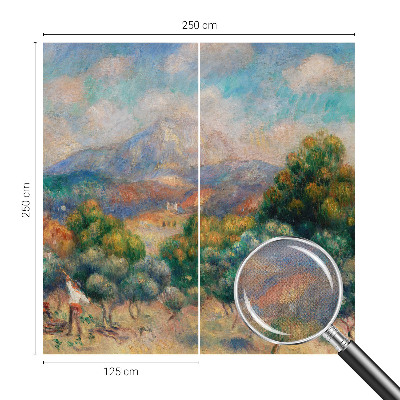 Fotomurale per bambini paesaggio montano