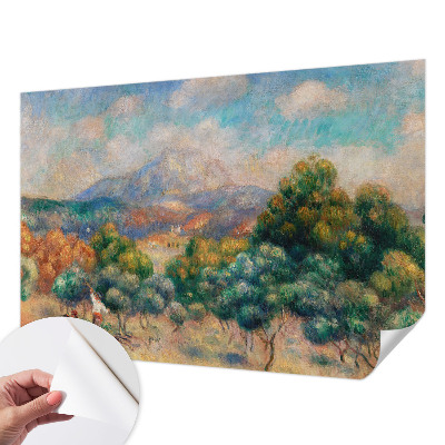 Fotomurale per bambini paesaggio montano