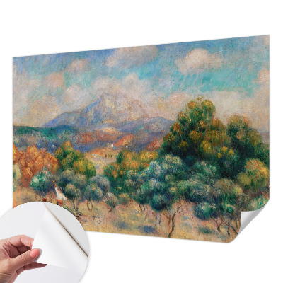 Fotomurale per bambini paesaggio montano