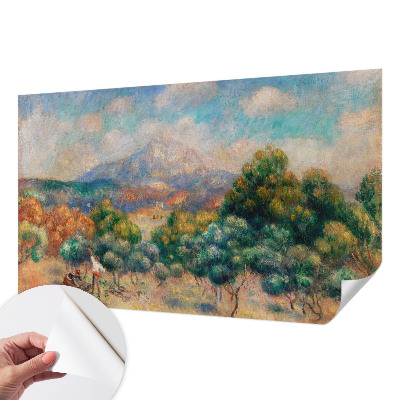 Fotomurale per bambini paesaggio montano